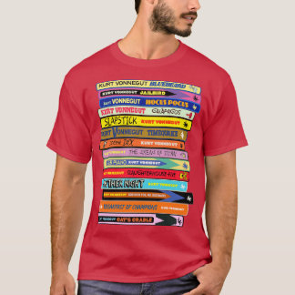 T-shirt Pile de livre Vonnegut