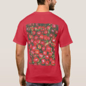 T-shirt "Pile of Cherry Fruit" jolie photo. Commandez dès (Dos)