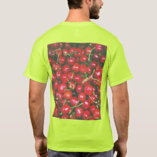 T-shirt "Pile of Cherry Fruit" jolie photo. Commandez dès