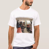 T-shirt Pile pour chaire de bureau du secteur publ (Devant)