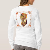 T-shirt Pilgrim Girl Thanksgiving (Dos)