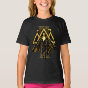 T-shirt Pilier triangulaire noir Adam