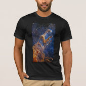 T-shirt Piliers de création Aigle Nebula Webb Telescope (Devant)