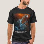 T-shirt Piliers de création James Webb Télescope spatial (Devant)