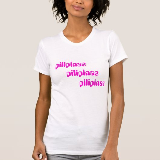 T-shirt pilipinas X 3 (Devant)