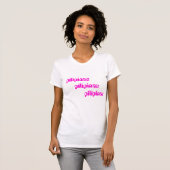 T-shirt pilipinas X 3 (Devant entier)