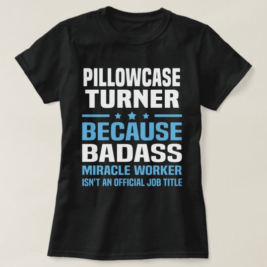 T-shirt Pillowcase Turner (Design devant)