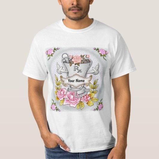 T-shirt pilon de mortier RX rose (Devant)