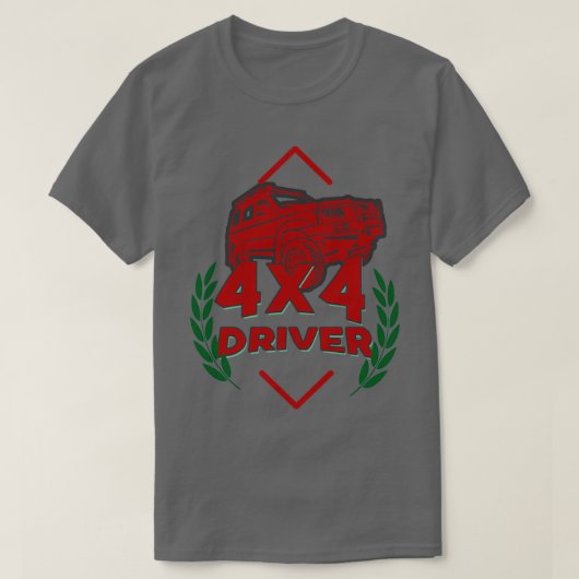 T-shirt Pilote 4x4 (Design devant)