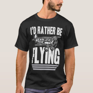 T-shirt Pilote Avion Avion Avion Avion Vintage remorqueur