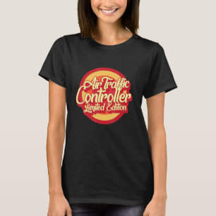 T-shirt Pilote contrôleur de la circulation aérienne Rétro
