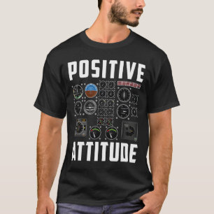 T-shirt Pilote d'attitude positive 2