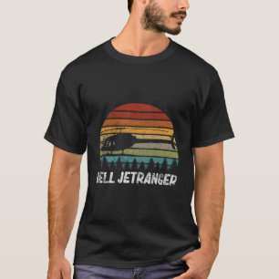 T-shirt Pilote d'avitation d'hélicoptère rétro - Heli Bell