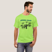 T-shirt Pilote de bourdon (Devant entier)