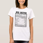 T-shirt Pilote de bus (Devant)