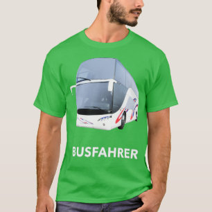 T-shirt Pilote de bus du pilote de bus Menx27s