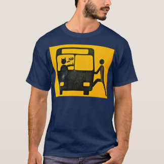 T-shirt Pilote de bus en colère