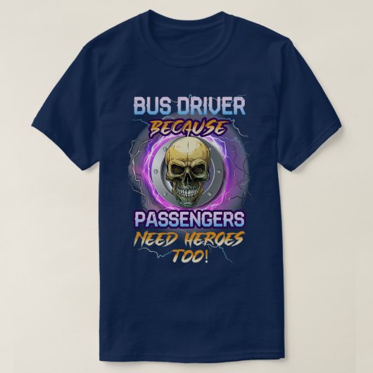 T-shirt Pilote de bus génial 1 (Design devant)