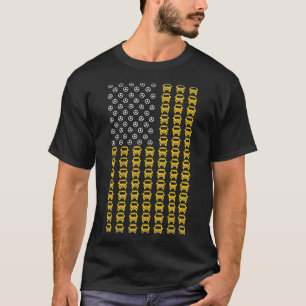 T-shirt Pilote de bus Patriotic Bus Driv