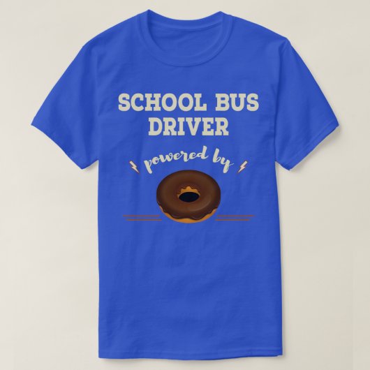 T-shirt Pilote de bus scolaire (Design devant)