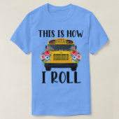 T-shirt Pilote de bus scolaire 2 (Design devant)