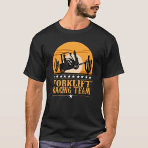 T-shirt Pilote de chariot élévateur à fourche