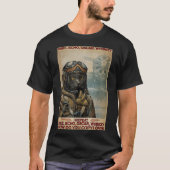 T-shirt Pilote de chat Mike Echo Oscar Whisky Comment Copi (Devant)