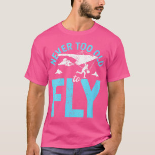 T-shirt Pilote de deltaplane Wo drôle de vol en deltaplane
