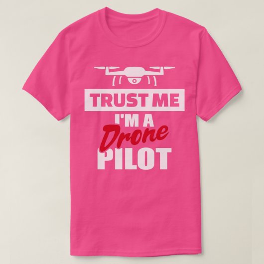 T-shirt Pilote de drone 3 (Design devant)