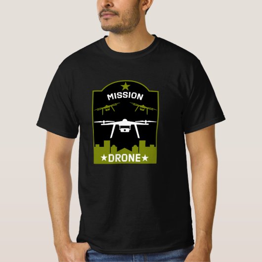 T-shirt Pilote de drone de loisir (Devant)