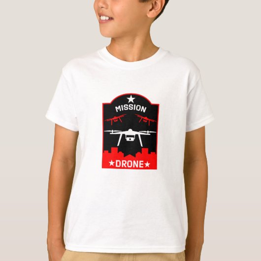 T-shirt Pilote de drone de loisir (Devant)