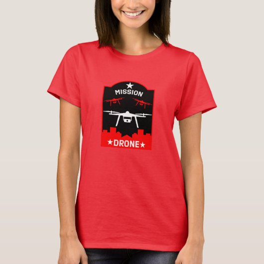 T-shirt Pilote de drone de loisirs (Devant)