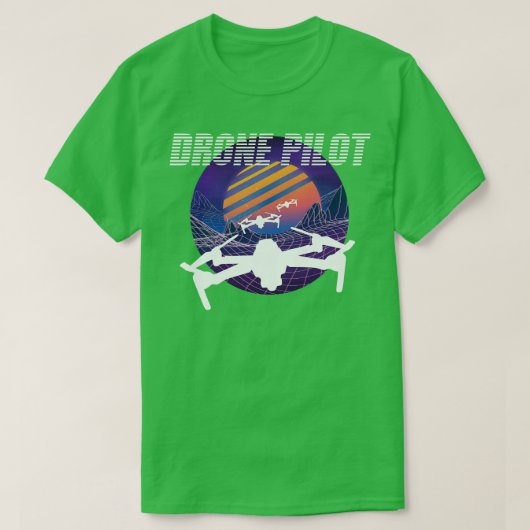 T-shirt Pilote de drone Fpv Racer (Design devant)
