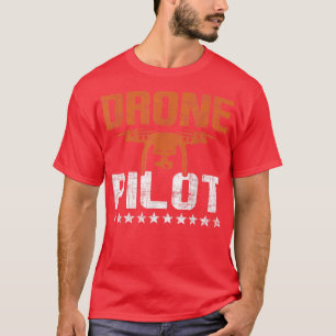 T-shirt Pilote de drone piloteRC pilote de vol Quadcopter 