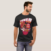 T-shirt Pilote de drone Power Loops (Devant entier)