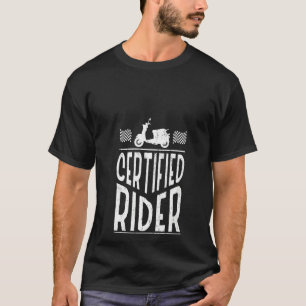 T-shirt Pilote de motocyclette Certifiée Femme Vélo Sco