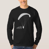 T-shirt Pilote de paramoteur d'évolution (Devant)