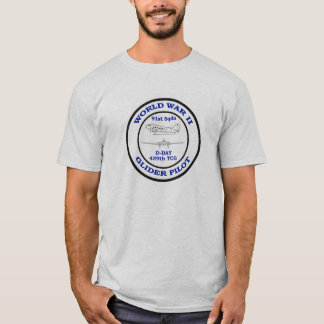 T-shirt Pilote de planeur de 2ÈME GUERRE MONDIALE