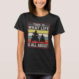 T-shirt Pilote de Quad ATV Vintage C'est Quoi L