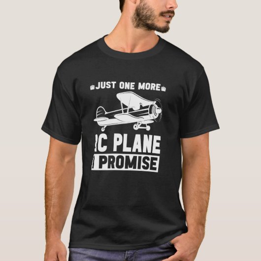 T-shirt Pilote de télécommande juste un avion RC de plus j (Devant)