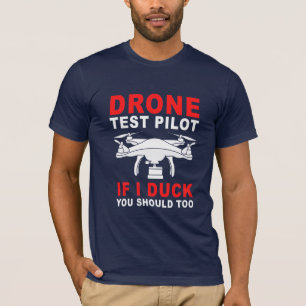 T-shirt Pilote d'essai de drone