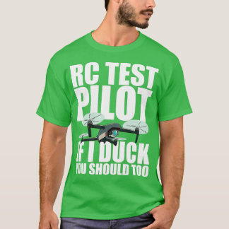 T-shirt Pilote D'Essai Rc Si Vous Pouvez Chuter, Vous Devr