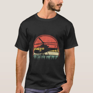 T-shirt Pilote d'hélicoptère pilote pilote hélicoptère pil