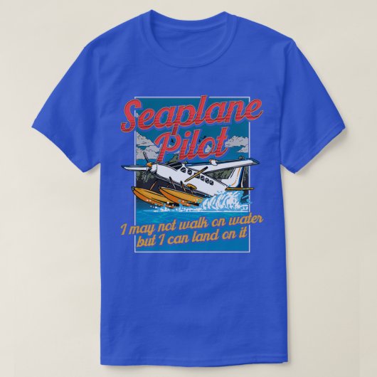 T-shirt Pilote d'hydravion aime voler Pilotes licence cade (Design devant)