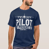 T-shirt Pilote En Cours Veuillez Attendre Un Futur Pilote  (Devant)