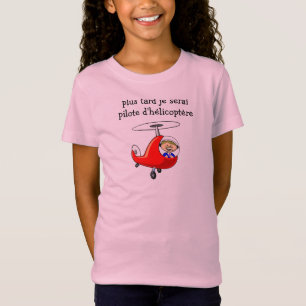 t-shirt pilote hélico