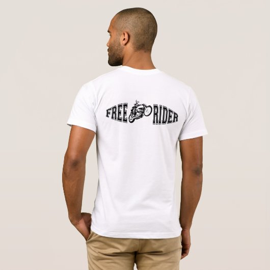 T-shirt Pilote libre (Dos entier)