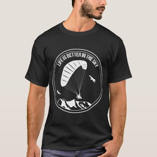 T-shirt Pilote paramoteur (Devant)