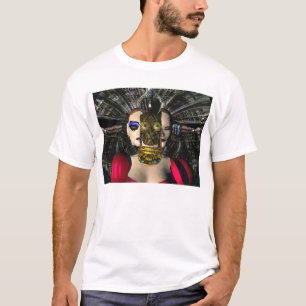 T-shirt PILOTE SPACESHIP ANDROID XENIA, Science-fiction