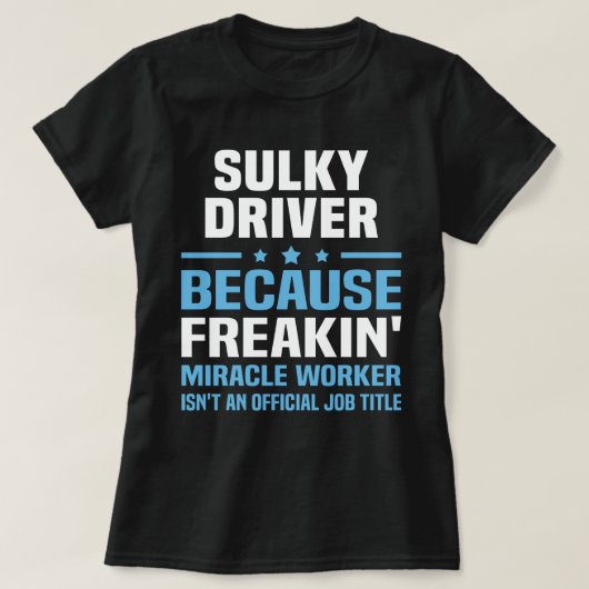T-shirt Pilote Sulky (Design devant)